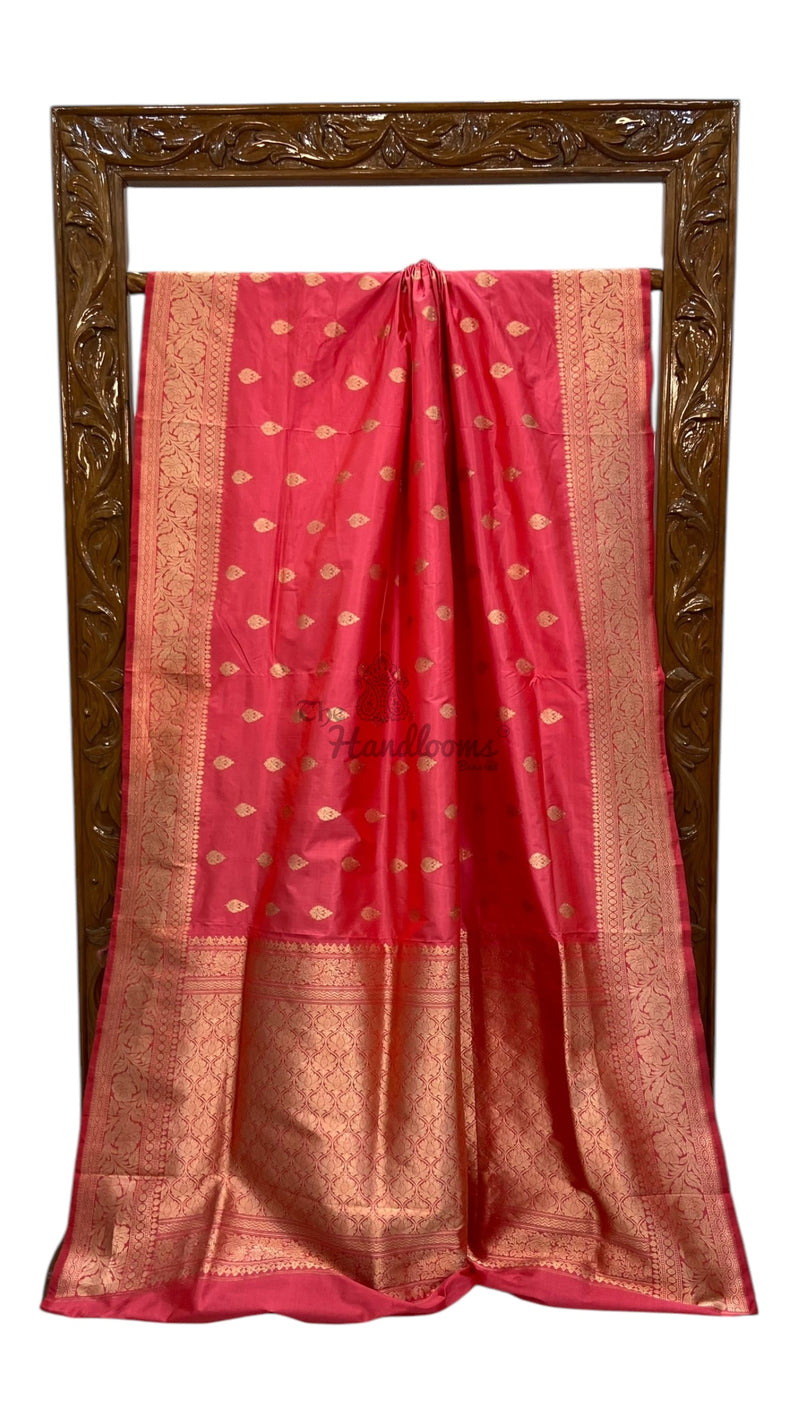 Pure Katan Silk Banarasi Handloom Saree - The Handlooms