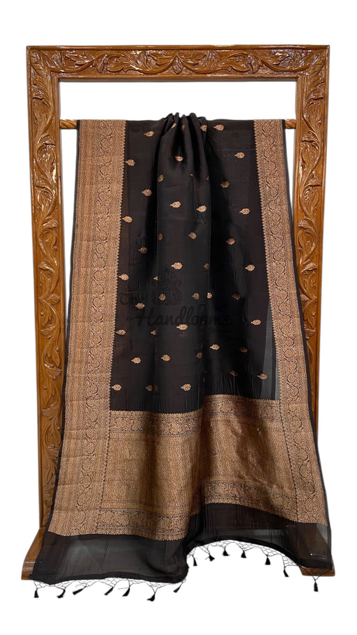 Pure Kora Handloom Banarasi Saree - The Handlooms