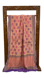 Khaddi Georgette Banarasi Saree - The Handlooms