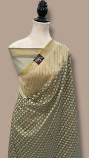 Pure Cotton Tissue Banarasi Handloom Saree - The Handlooms