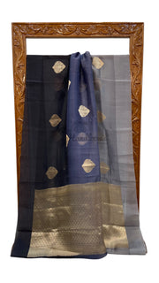 Pure Kora Handloom Banarasi Saree - The Handlooms