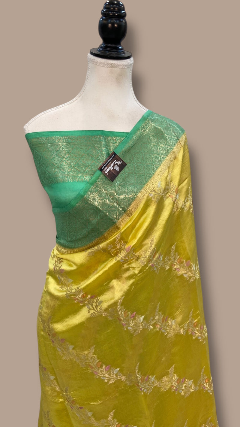 Honourable President Smt. Droupadi Murmu in our  Pure Mango Silk Banarasi Handloom Saree - The Handlooms