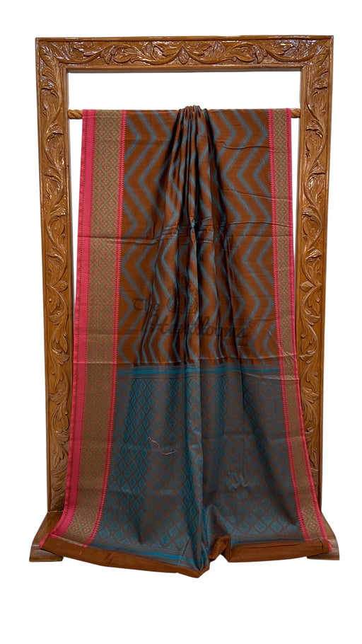 Pure Chiniya Silk Handloom Banarasi Saree - The Handlooms
