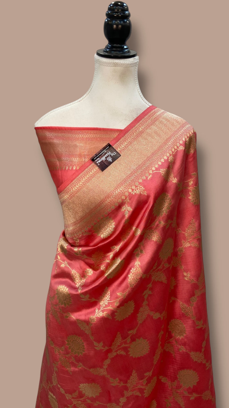 Pure Chiniya Khaddi Handloom Banarasi Saree - The Handlooms