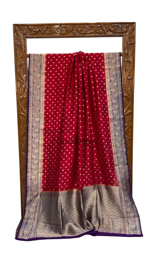 Pure Chiniya Khaddi Handloom Banarasi Saree - The Handlooms