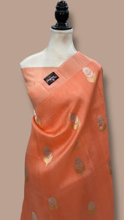 Pure Kora Handloom Banarasi Saree - The Handlooms