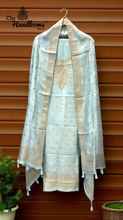 Silk Dress Material - The Handlooms