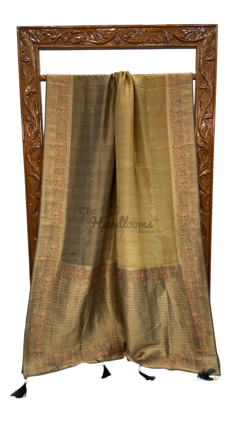 Tissue Silk Handloom Banarasi Saree - The Handlooms