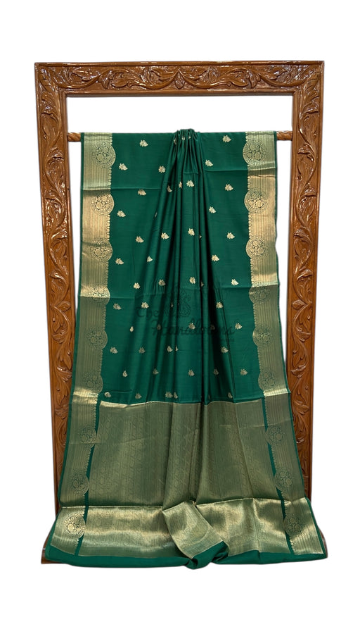 Pure Chiniya Silk Handloom Banarasi Saree - The Handlooms
