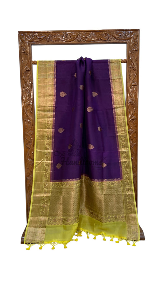 Pure Kora Handloom Banarasi Saree - The Handlooms
