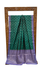 Pure Chiniya Silk Handloom Banarasi Saree - The Handlooms