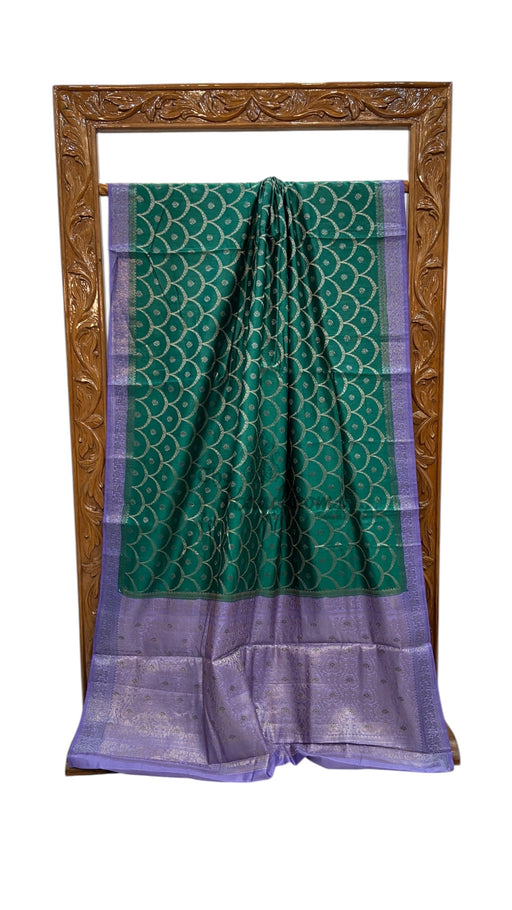 Pure Chiniya Silk Handloom Banarasi Saree - The Handlooms