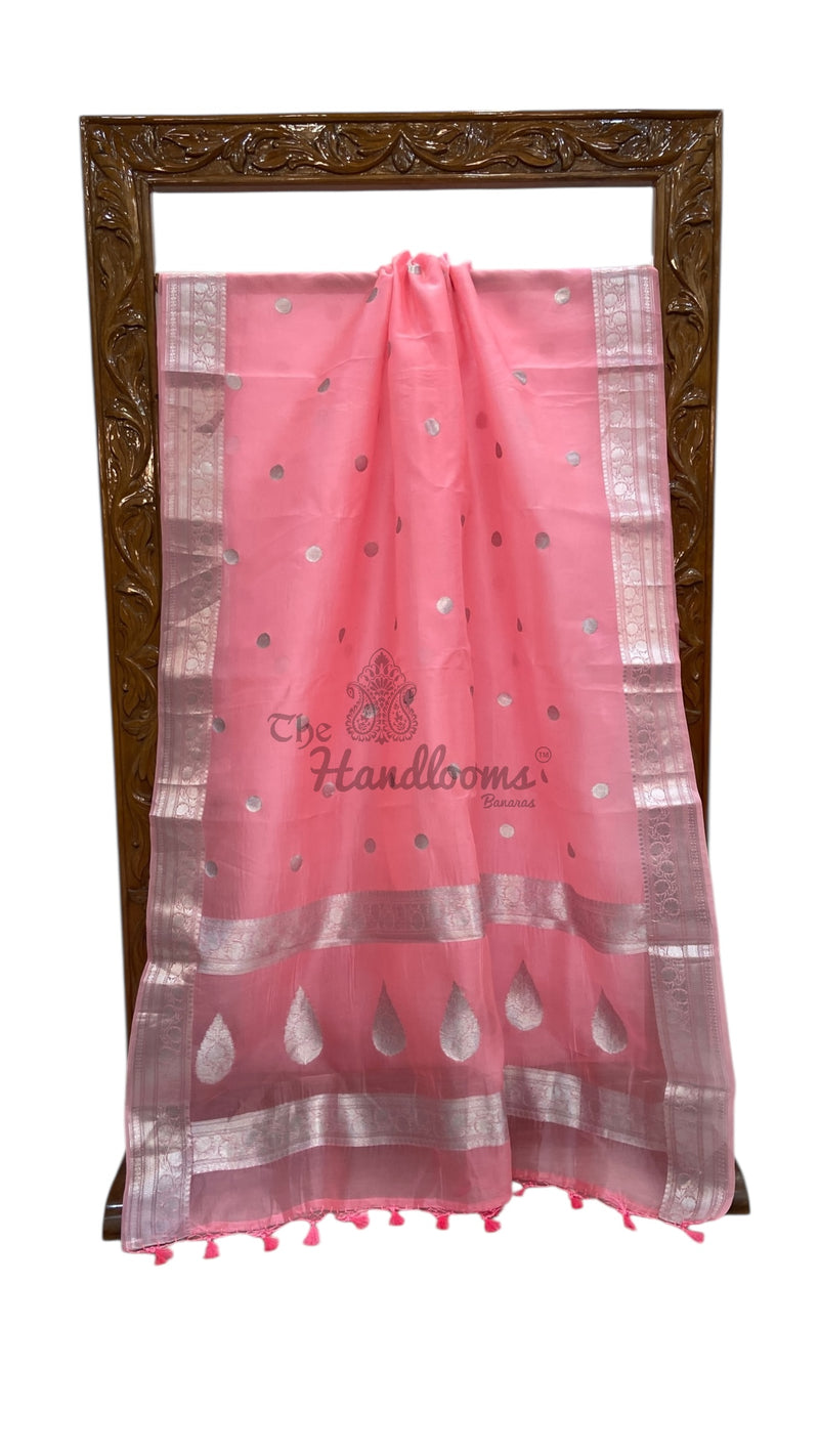 Pure Kora Handloom Banarasi Saree - The Handlooms