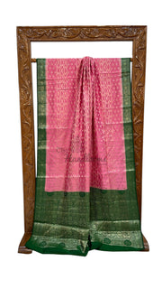 Pure Chiniya Silk Handloom Banarasi Saree - The Handlooms