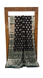 Pure Chiniya Silk Handloom Banarasi Saree - The Handlooms