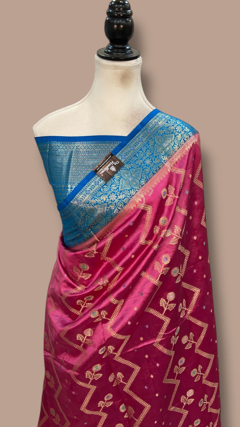 Pure Dupion Silk Banarasi Saree