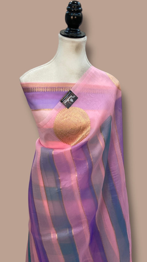 Pure Kora Handloom Banarasi Saree - The Handlooms