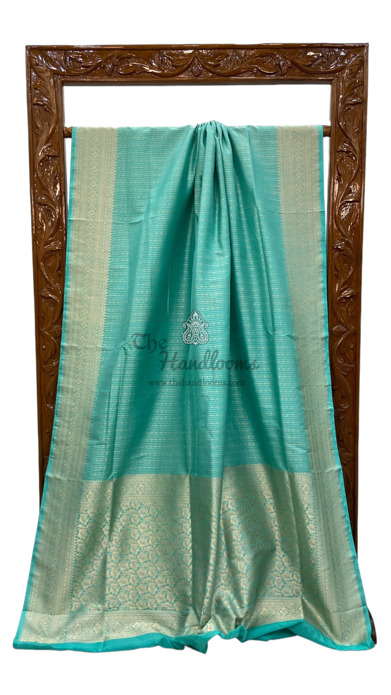Pure Katan Silk Banarasi Handloom Saree - Tanchui Brocade - The Handlooms
