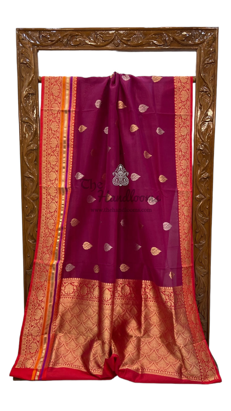 Pure Kora Handloom Banarasi Saree - The Handlooms