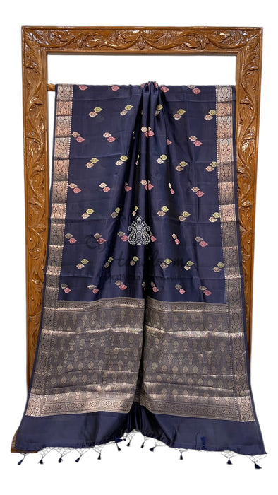 Pure Mango Silk Banarasi Handloom Saree