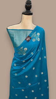 Pure Chiniya Silk Handloom Banarasi Saree - The Handlooms