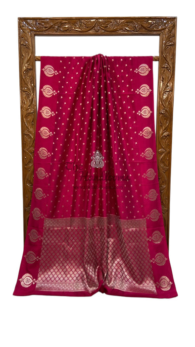 Pure Mango Silk Banarasi Handloom Saree