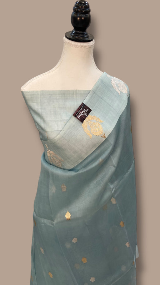 Pure Kora Handloom Banarasi Saree - The Handlooms
