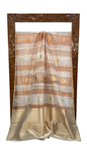 Pure Kora Handloom Banarasi Saree - The Handlooms