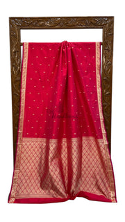 Pure Katan Silk Banarasi Handloom Saree - The Handlooms
