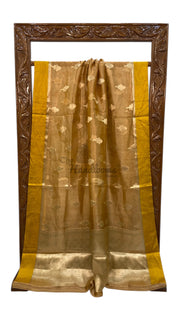 Pure Kora Tissue Handloom Banarasi Saree - The Handlooms