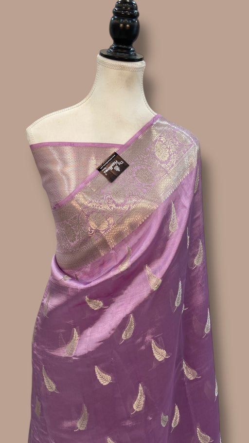 Pure Mango Silk Banarasi Handloom Saree - The Handlooms