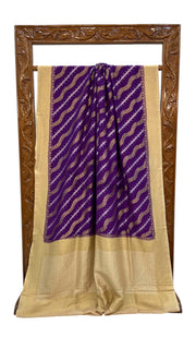 Moonga Georgette Handloom Banarasi Saree - The Handlooms