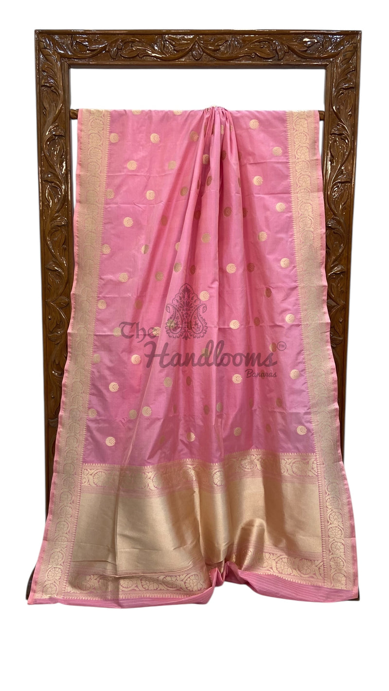 Karishma Kapoor in our Pure Katan Silk Banarasi Handloom Saree - All Over Kadua Motifs - The Handlooms