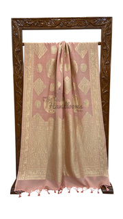 Moonga Georgette Handloom Banarasi Saree - The Handlooms