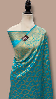 Pure Chiniya Khaddi Handloom Banarasi Saree - The Handlooms