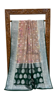 Georgette Banarasi Saree - Digital Print - The Handlooms