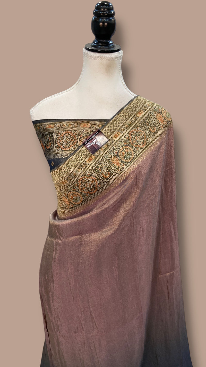 Tissue Silk Handloom Banarasi Saree - The Handlooms