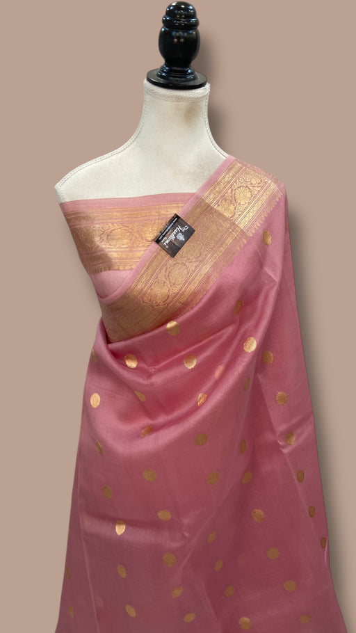 Pure Kora Handloom Banarasi Saree - The Handlooms