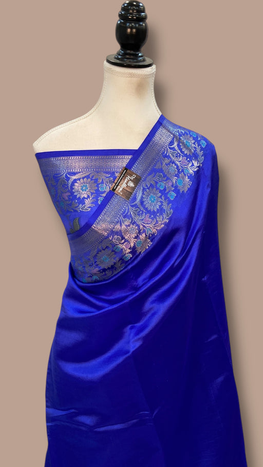 Pure Mango Silk Banarasi Handloom Saree - The Handlooms