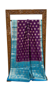 Pure Chiniya Silk Handloom Banarasi Saree - The Handlooms