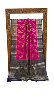 Pure Chiniya Silk Handloom Banarasi Saree - The Handlooms