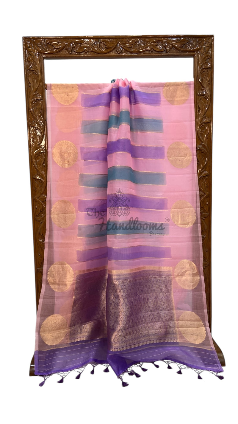 Pure Kora Handloom Banarasi Saree - The Handlooms