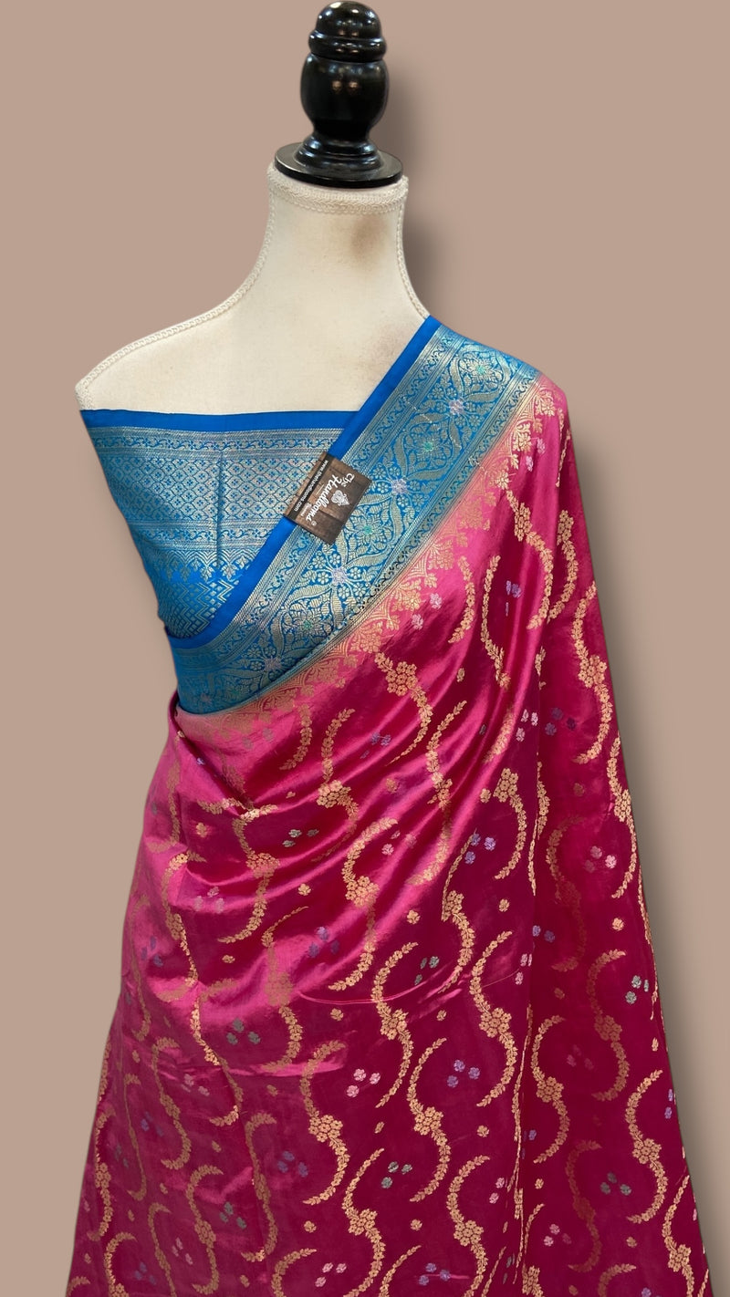 Pure Dupion Silk Banarasi Saree