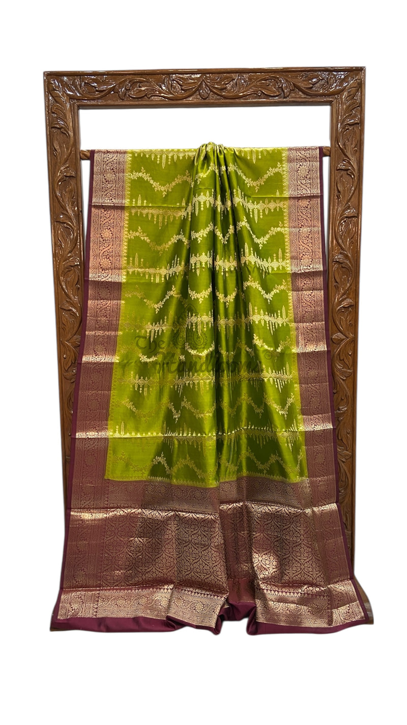 Pure Dupion Silk Banarasi Saree