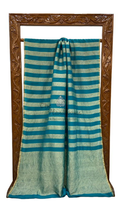 Pure Moonga Tissue Silk Banarasi Handloom Saree