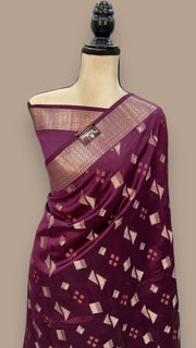 Pure Mango Silk Banarasi Handloom Saree - The Handlooms