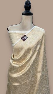 Pure Katan Silk Banarasi Handloom Saree - Tanchui Brocade - The Handlooms