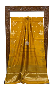 Pure Chiniya Silk Handloom Banarasi Saree - The Handlooms