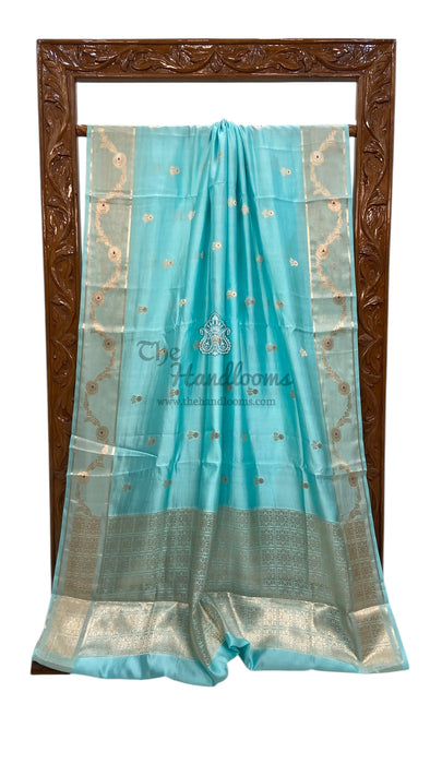 Pure Mango Silk Banarasi Handloom Saree