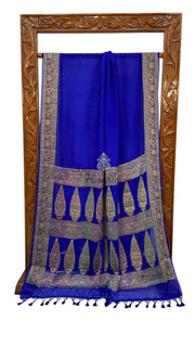 Pure Chiffon Khaddi Banarasi Saree - The Handlooms